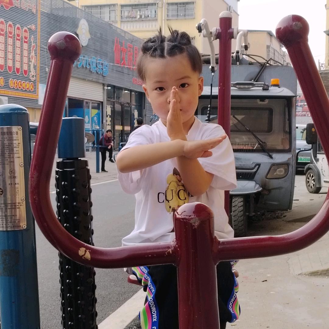 白桦林中一棵草