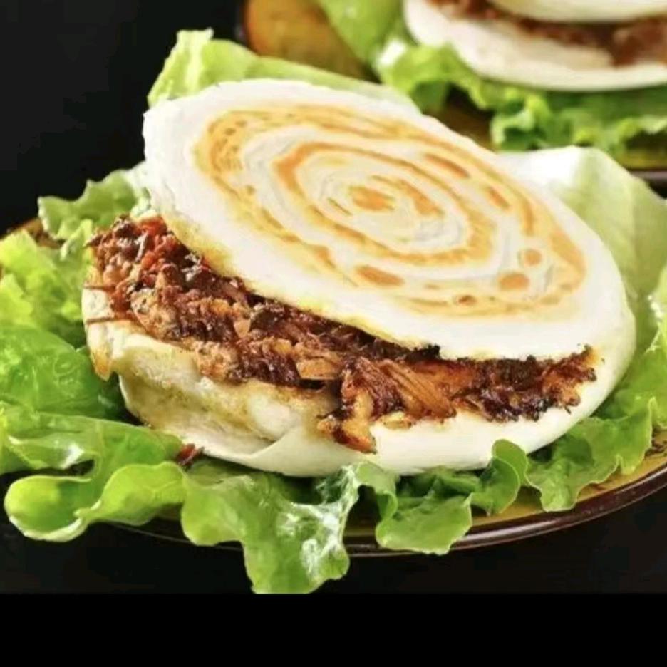 魏庙饭团里脊肉夹馍