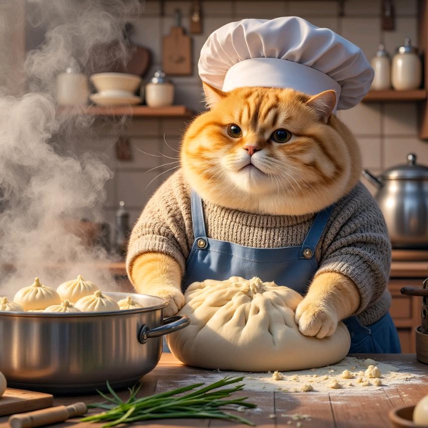胖橘打工猫