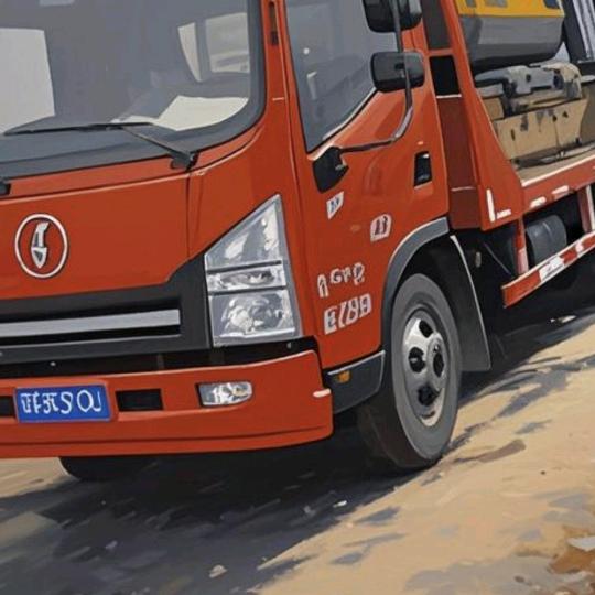 出租挖机!国六板车4.2出租