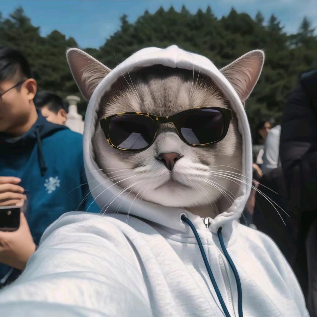 清尘起床了