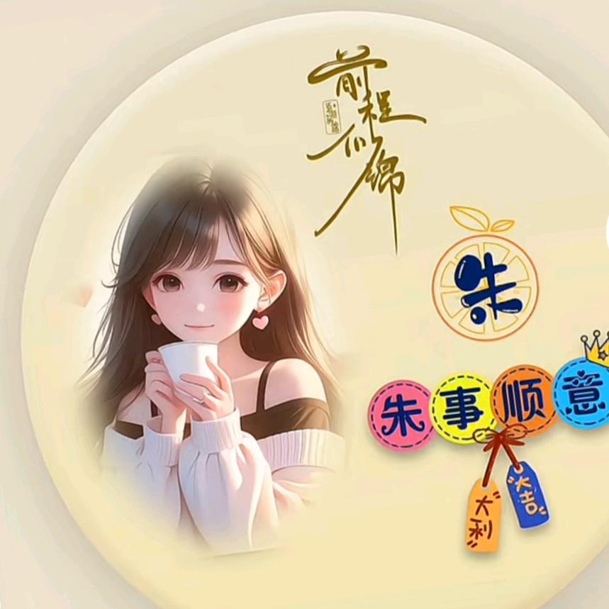 ღ᭄朱事顺利ღ᭄