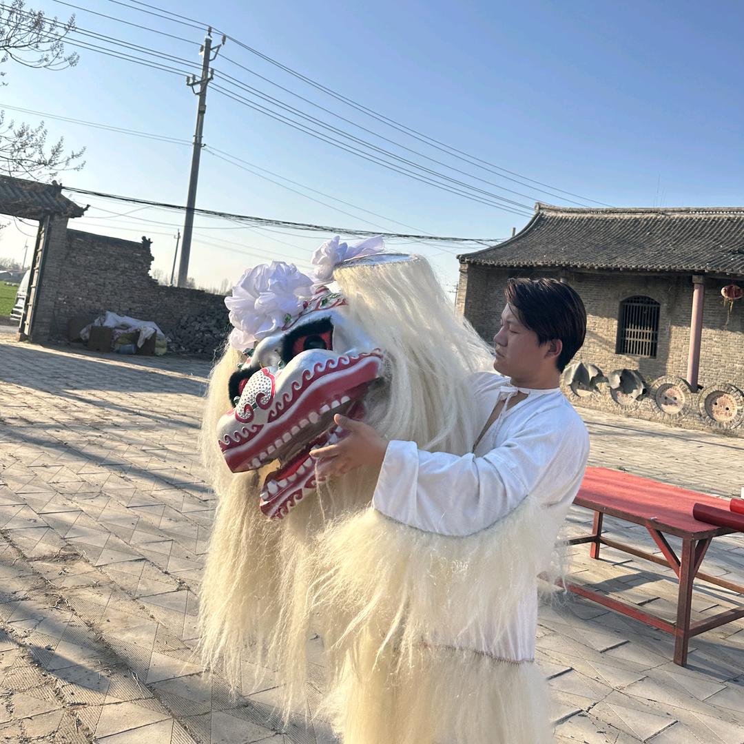 清丰非遗传承舞狮~李山河