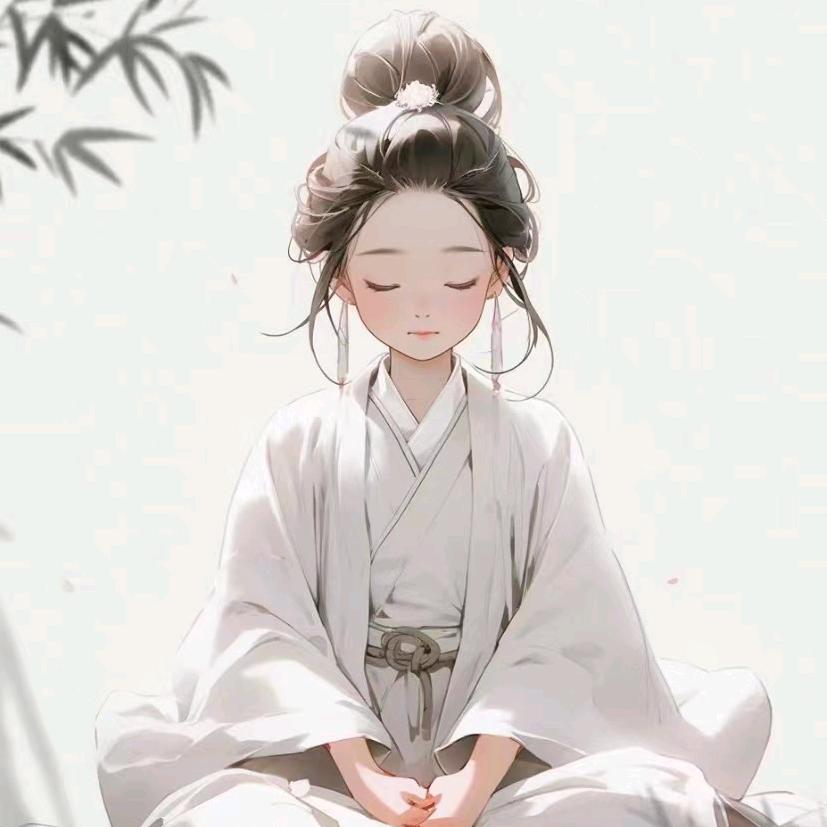 行善随缘 (卟-挂)