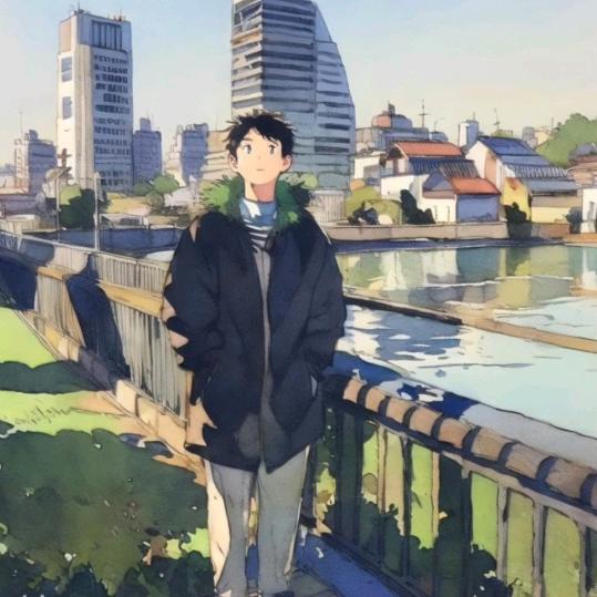 待つ