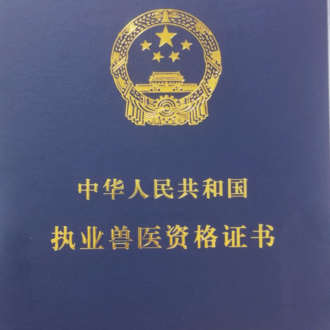 执业兽医冷庆福