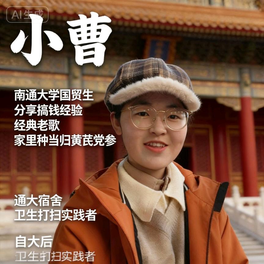 卖黄芪当归的小曹（00 后）