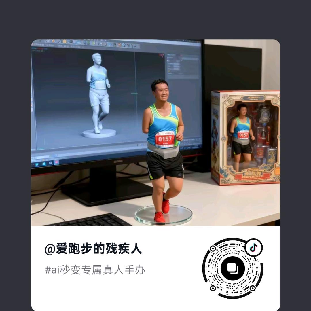 爱跑步的残疾人