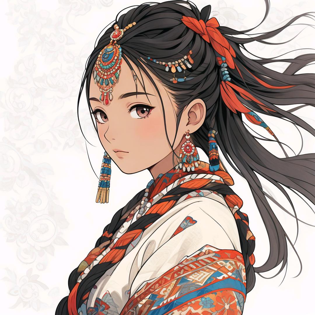 淡淡的
