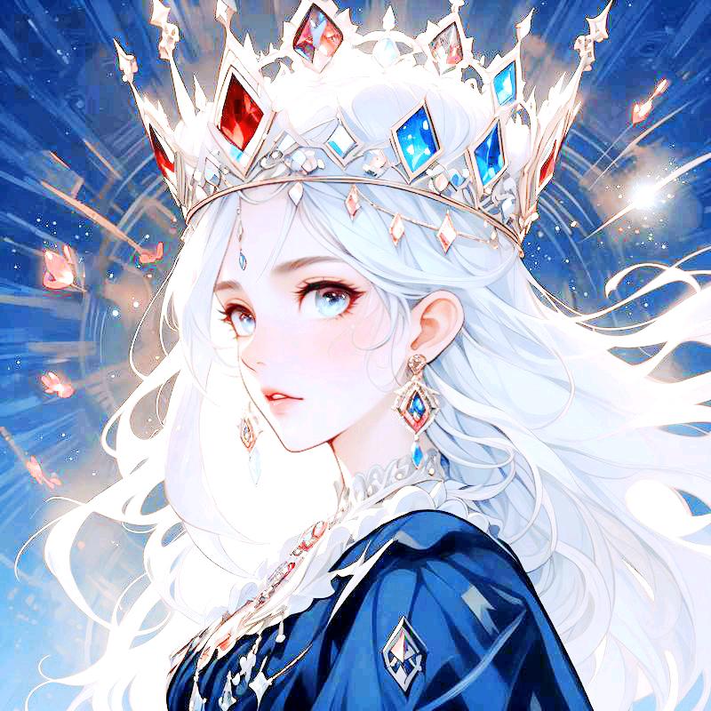 孤月中的星空