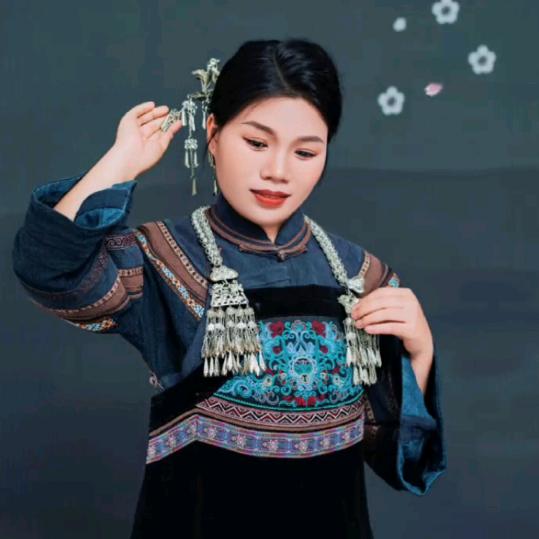 唯美马尾绣半成品W.cღ