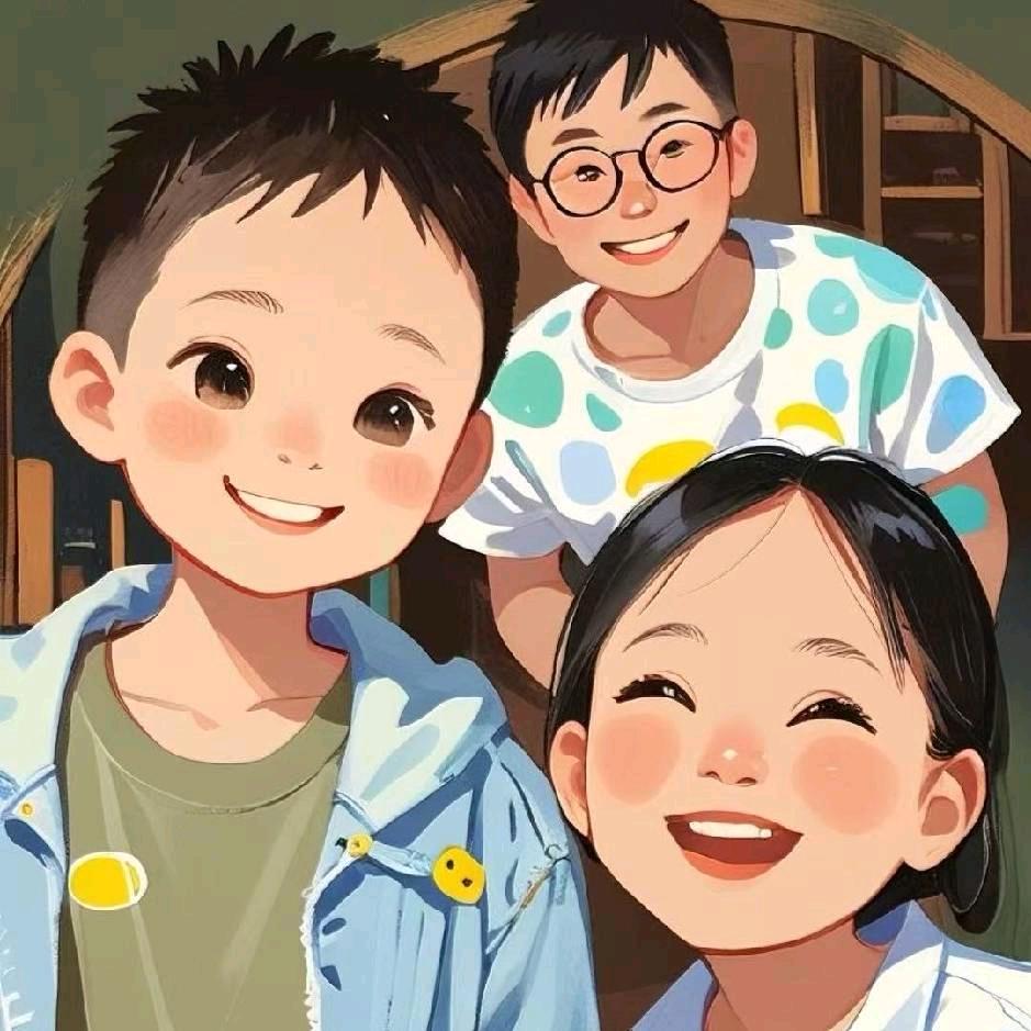 两个小朋友