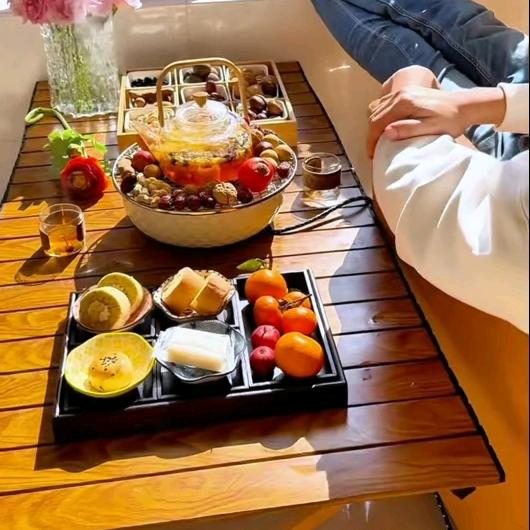 奥克斯商贸围炉煮茶