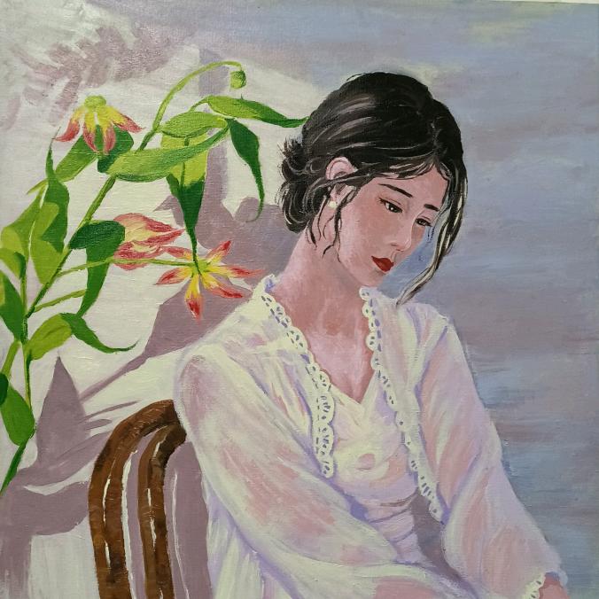 除了画画什么都不会