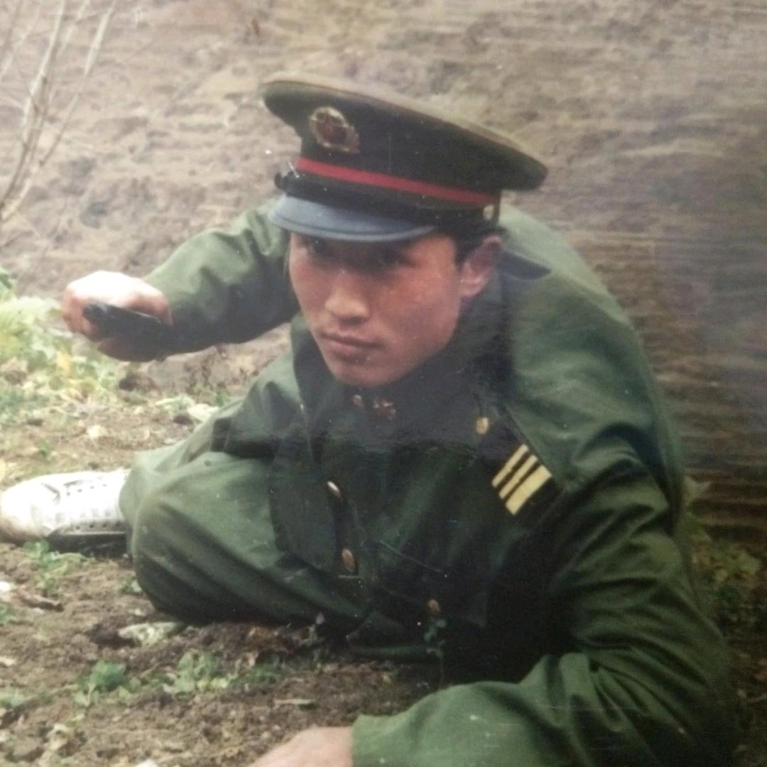 一个退了伍的老兵