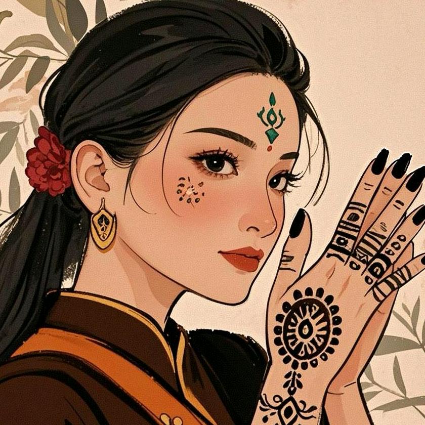 海娜师尘念