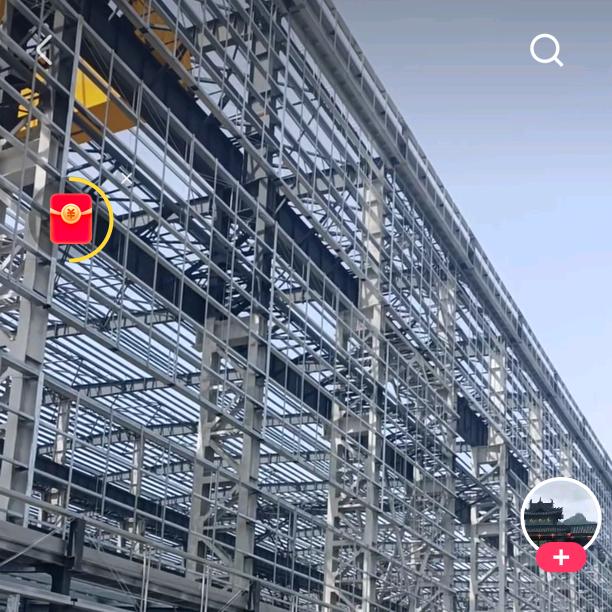 山东二手钢构+基础蹲