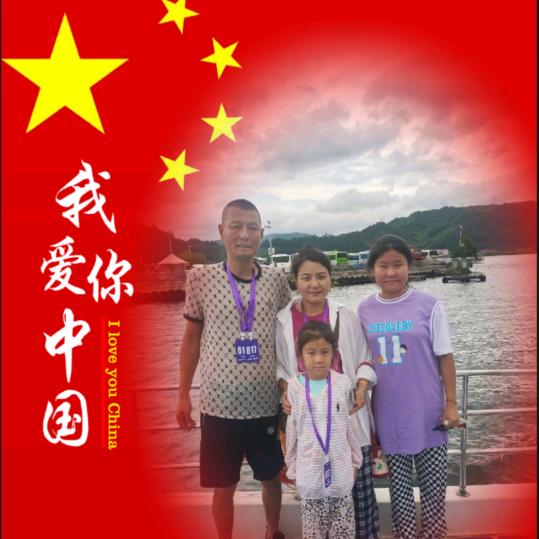 可爱的莹莹和涵涵