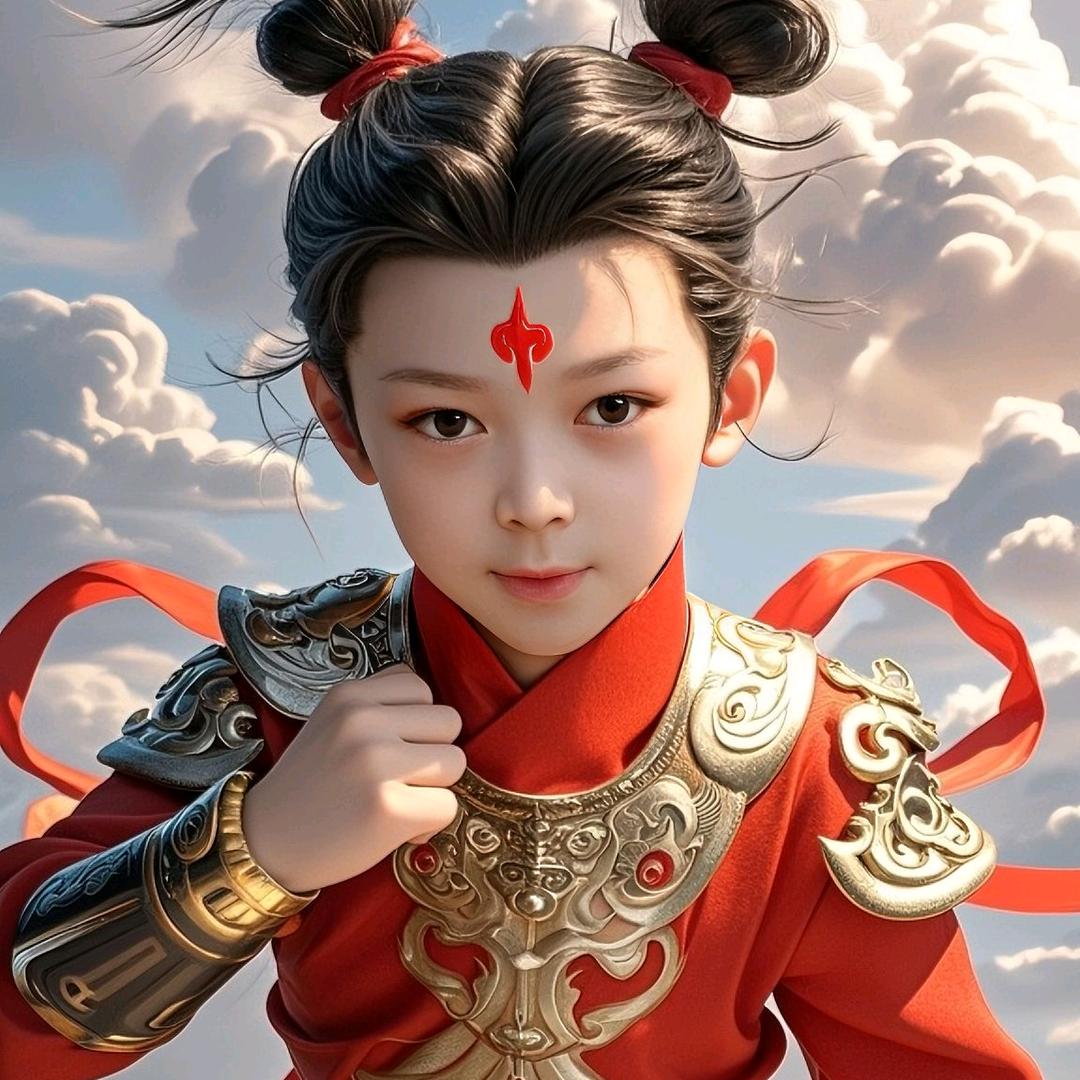 小哪吒，玩王者荣耀，拿五杀，干就完了
