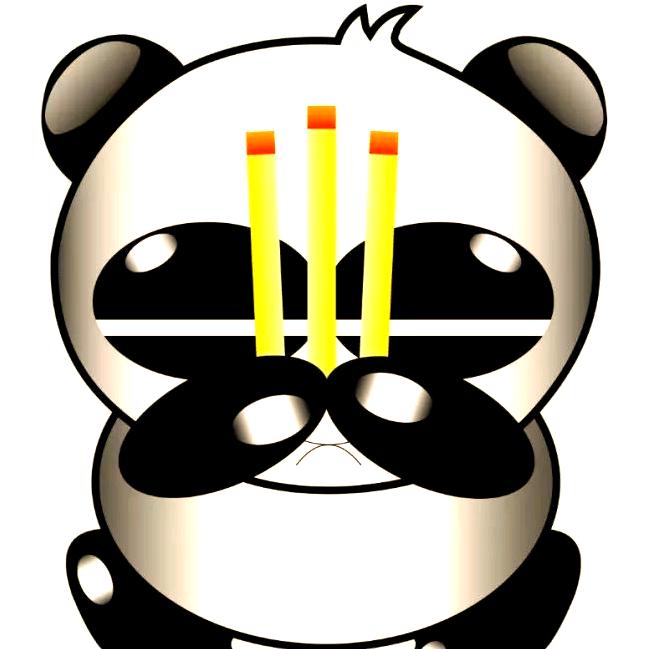 熊猫🫥烧香