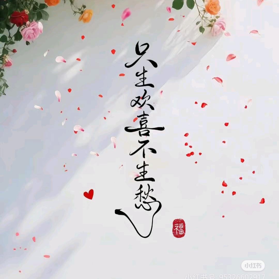 只生欢喜不生愁