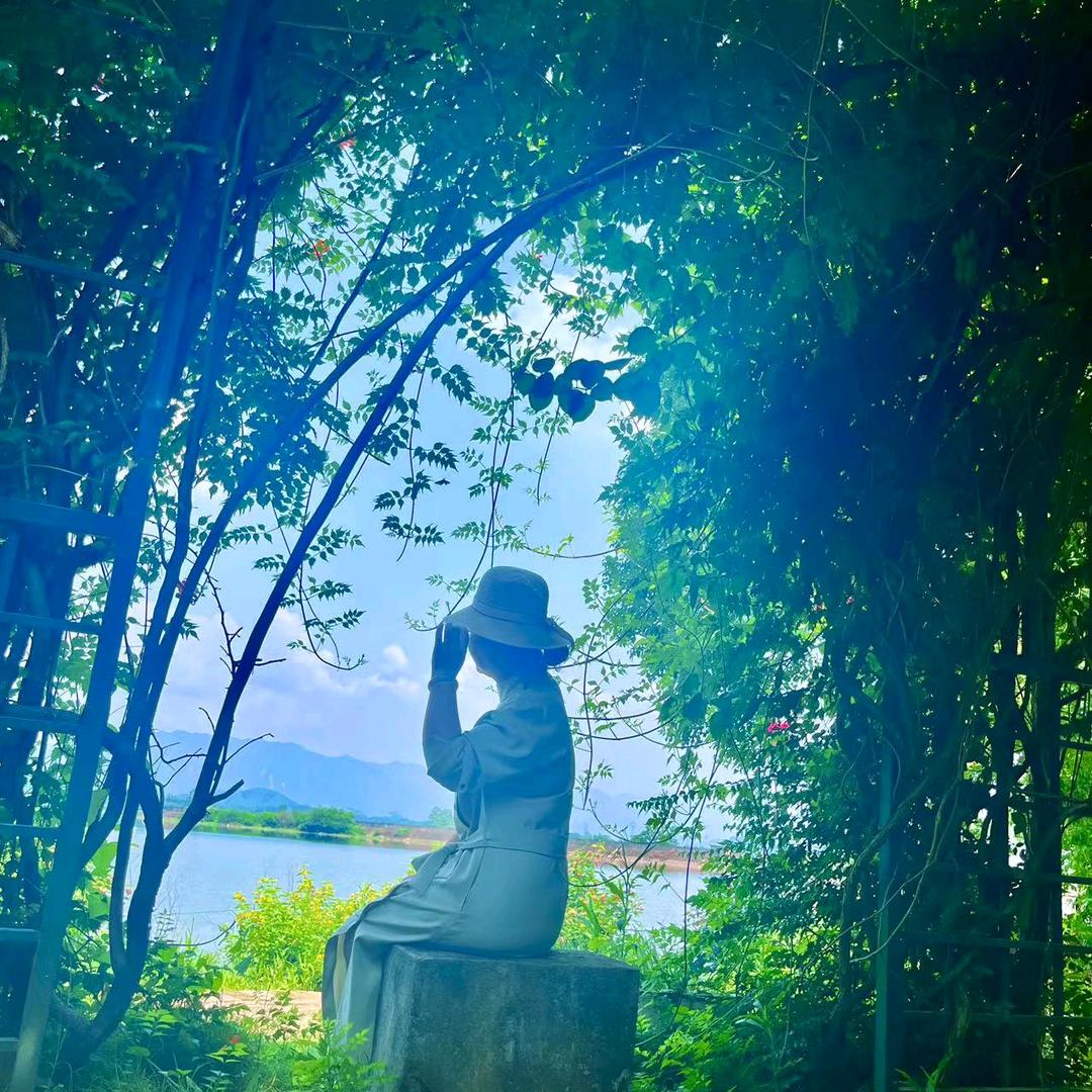 冬天阳光漓江的🐠