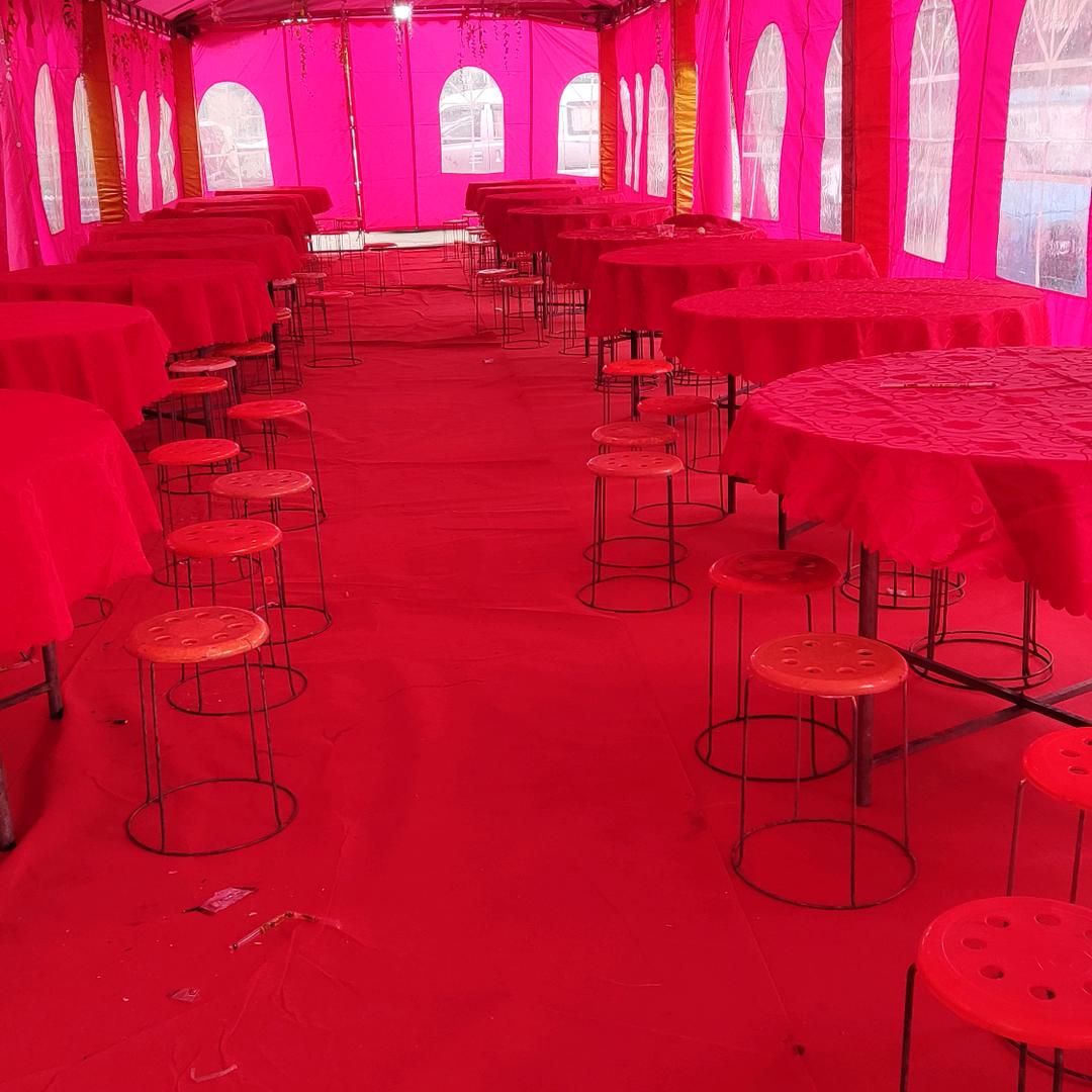 军哥喜棚餐具出租