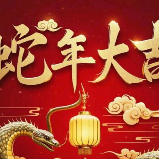 贰零贰伍蛇年吉祥安康