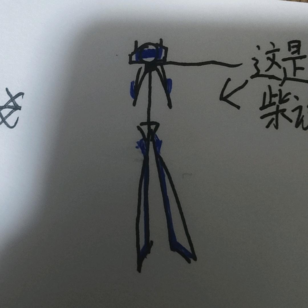 落叶手绘