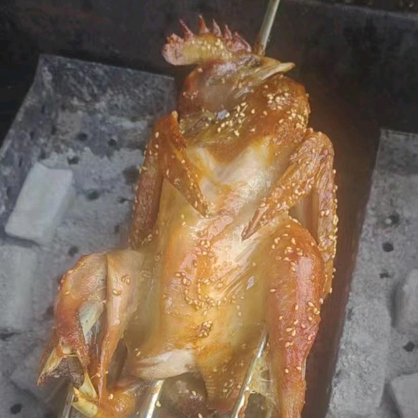 碳烤大公鸡