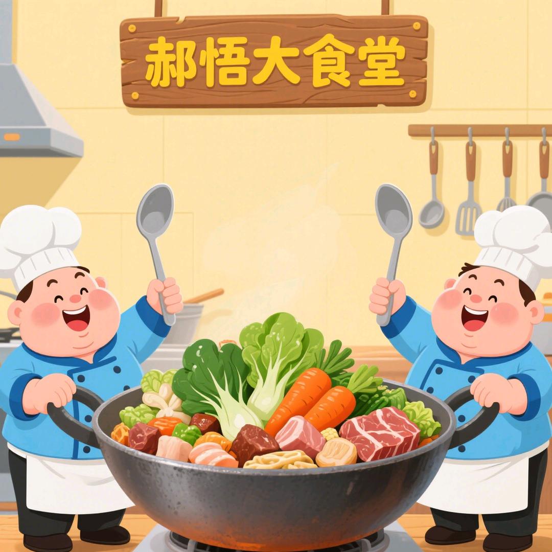 郝悟大食堂！