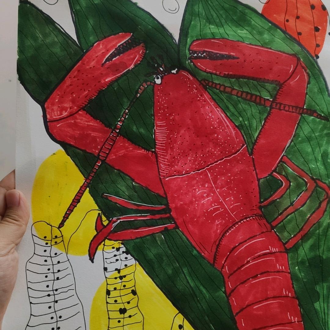 岳麓山下橘子洲上