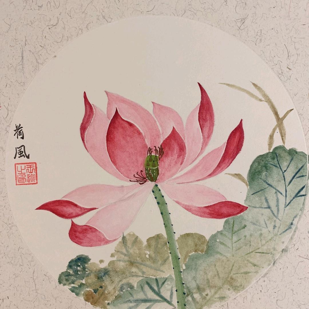 迎春国画