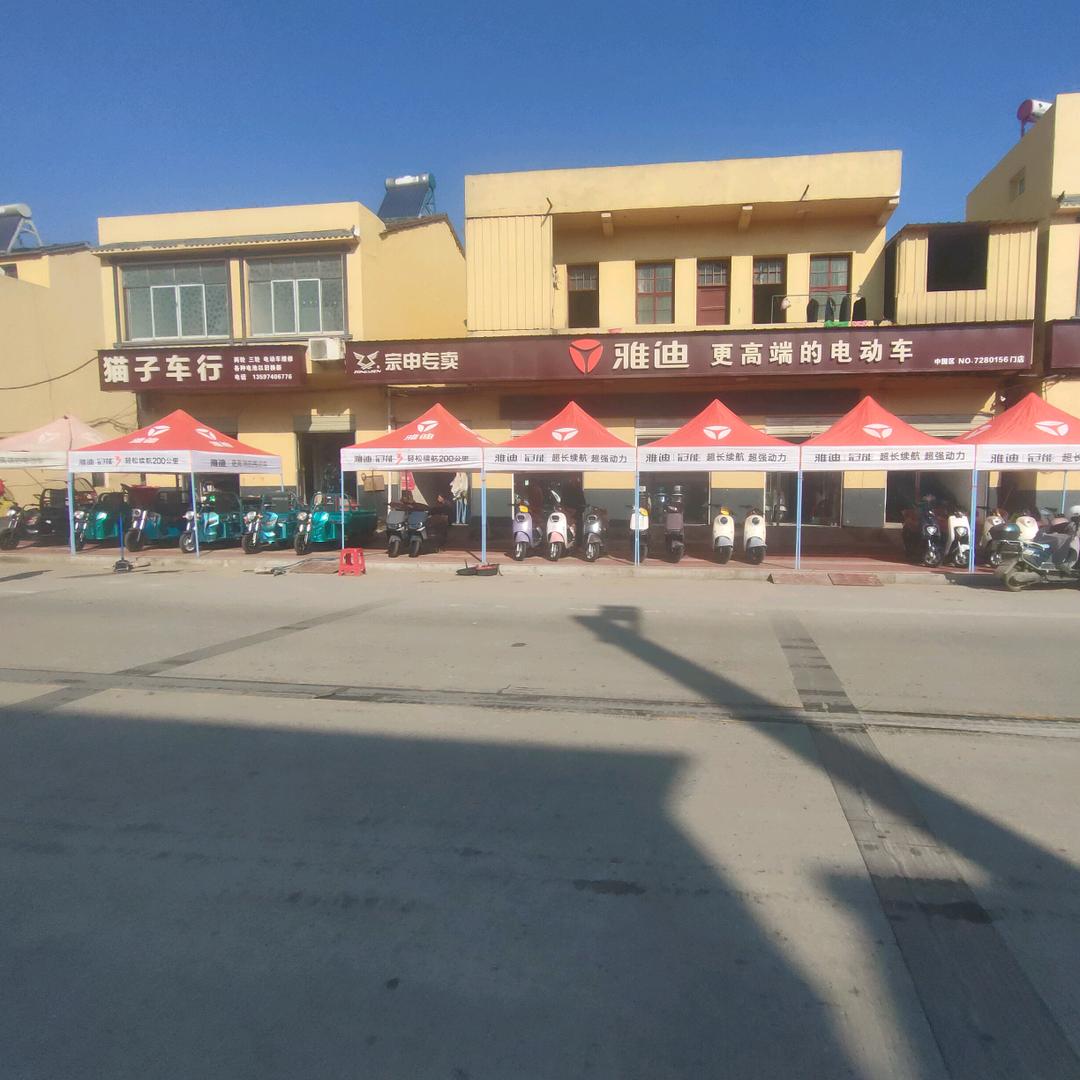 雅迪电动车(下查猫子车行店)专用号