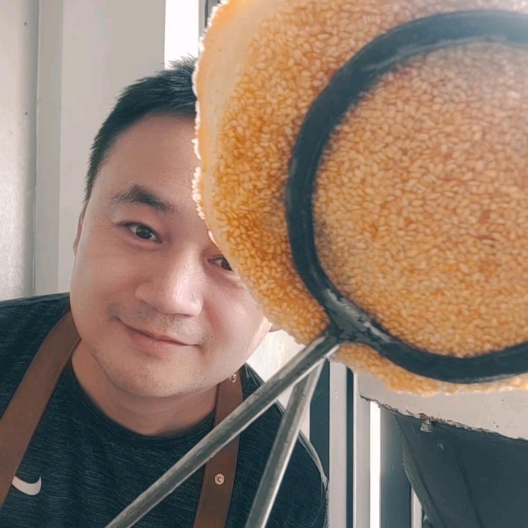 老实人烧饼