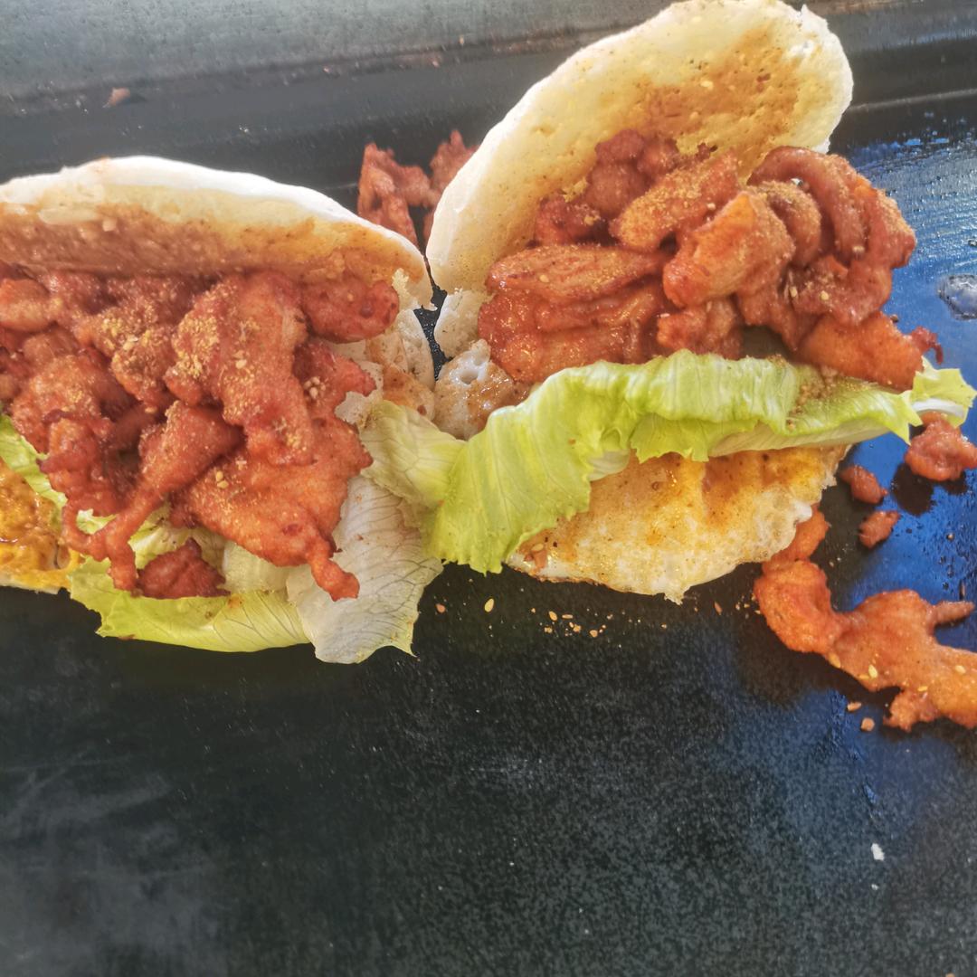 新镇艳姐炸串里脊肉饼