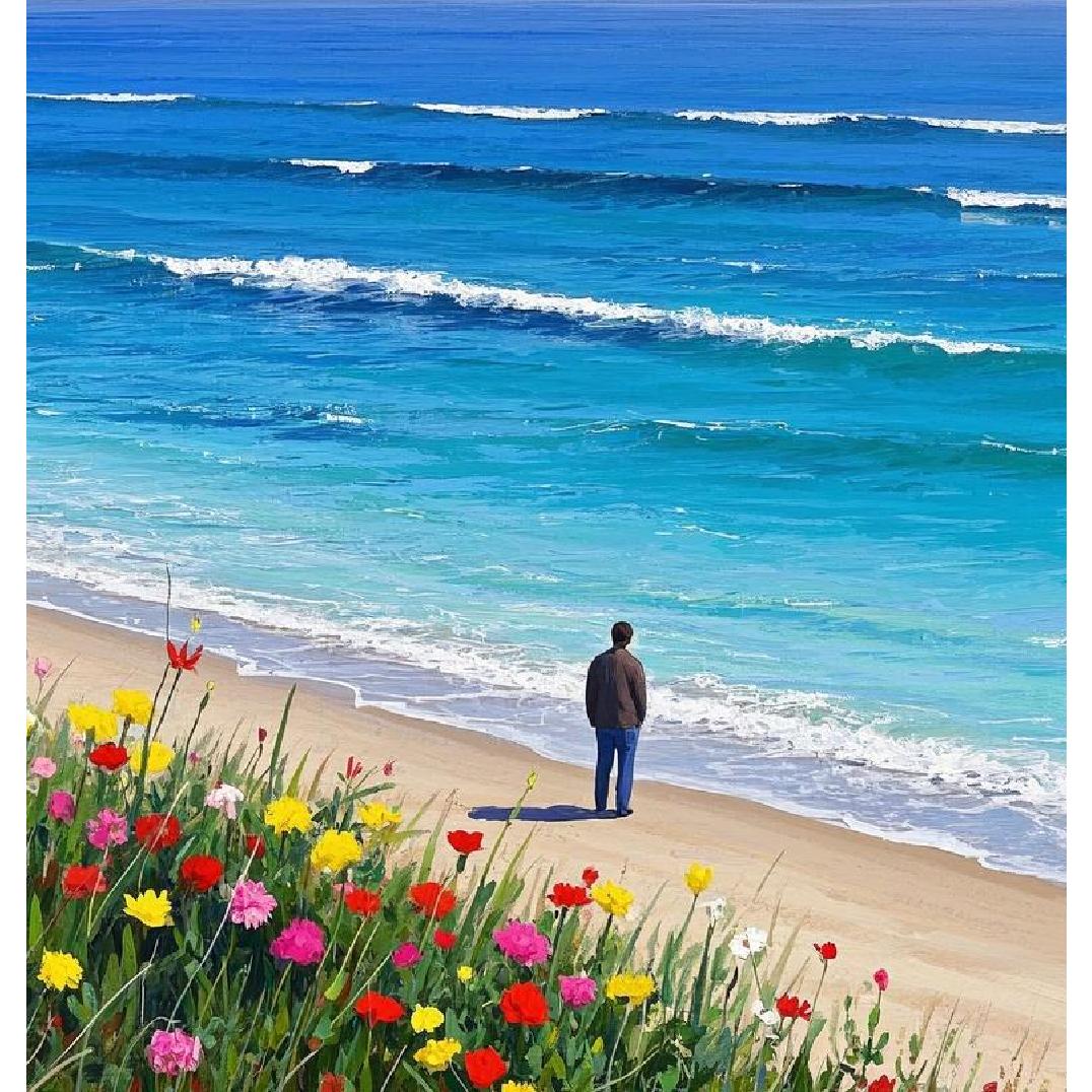 面朝大海，春暖花开！