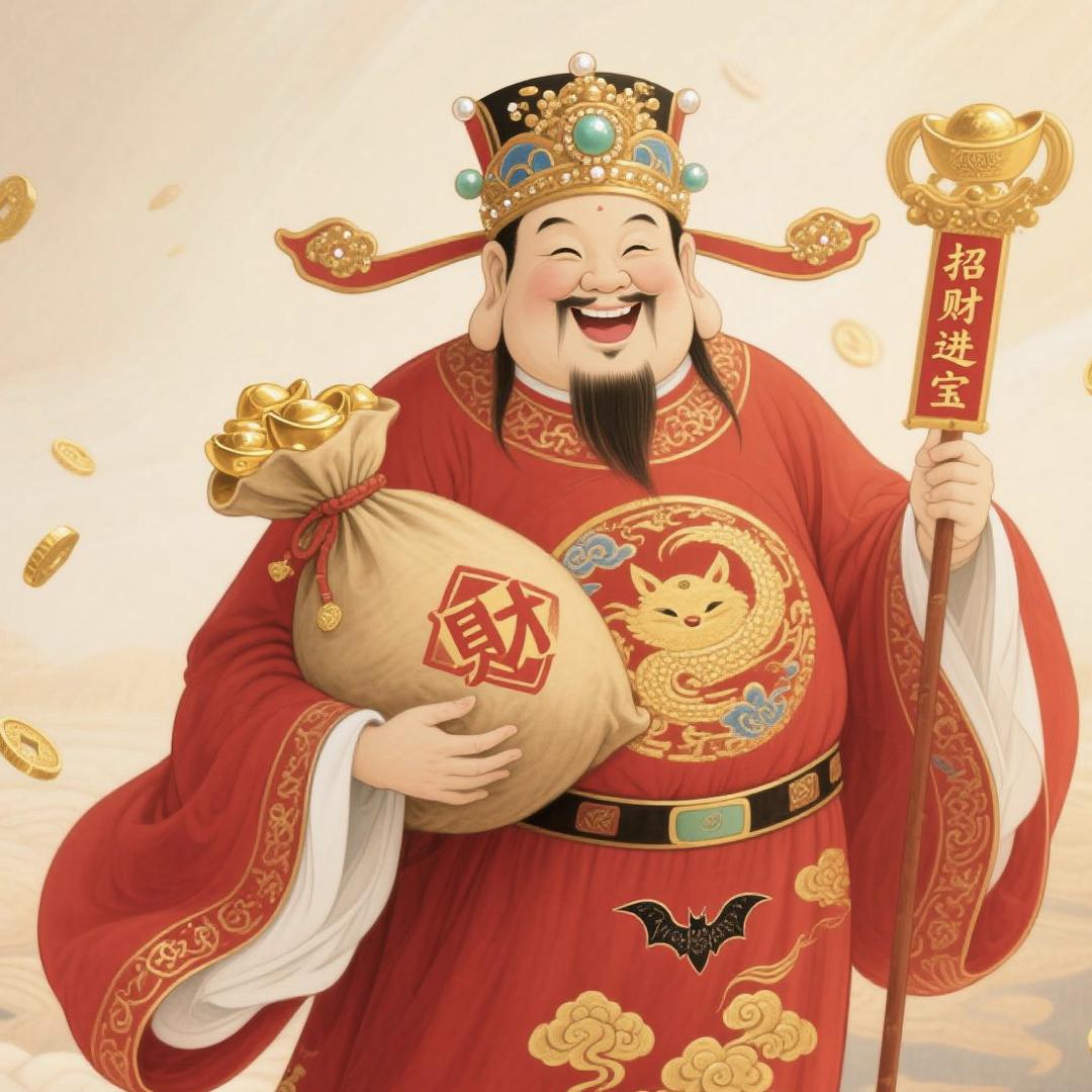 每日一拜财神爷