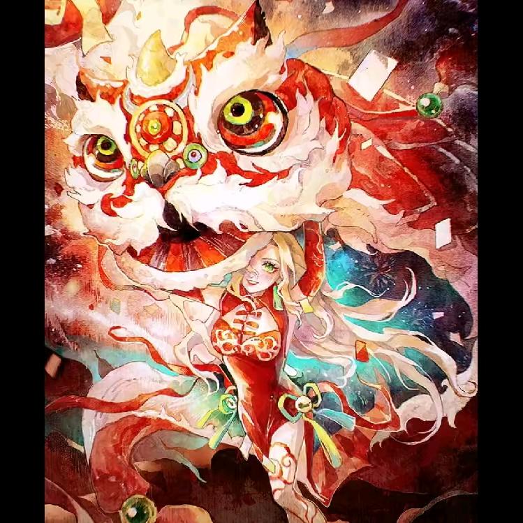 小彩龙狮队