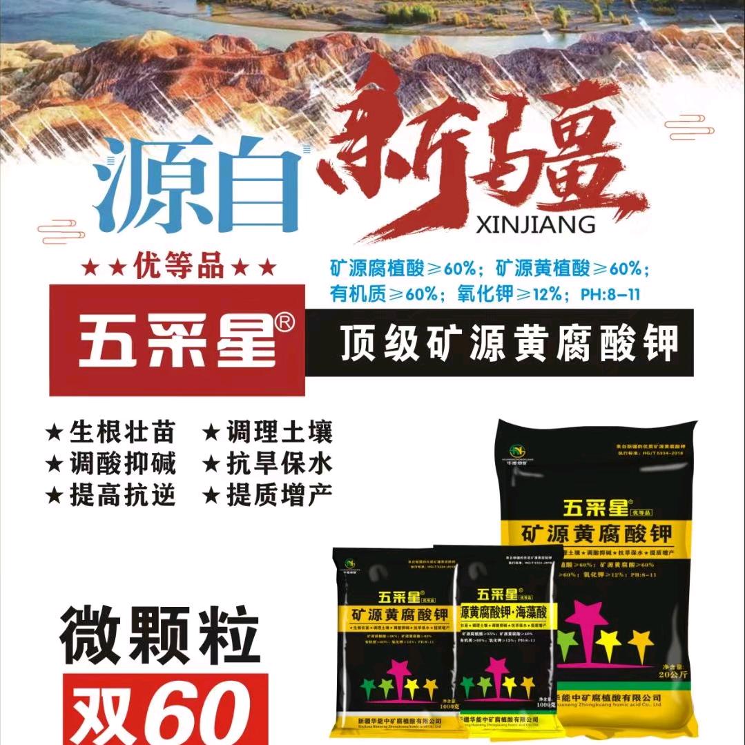 新疆双60矿源黄腐酸钾(源头厂家)