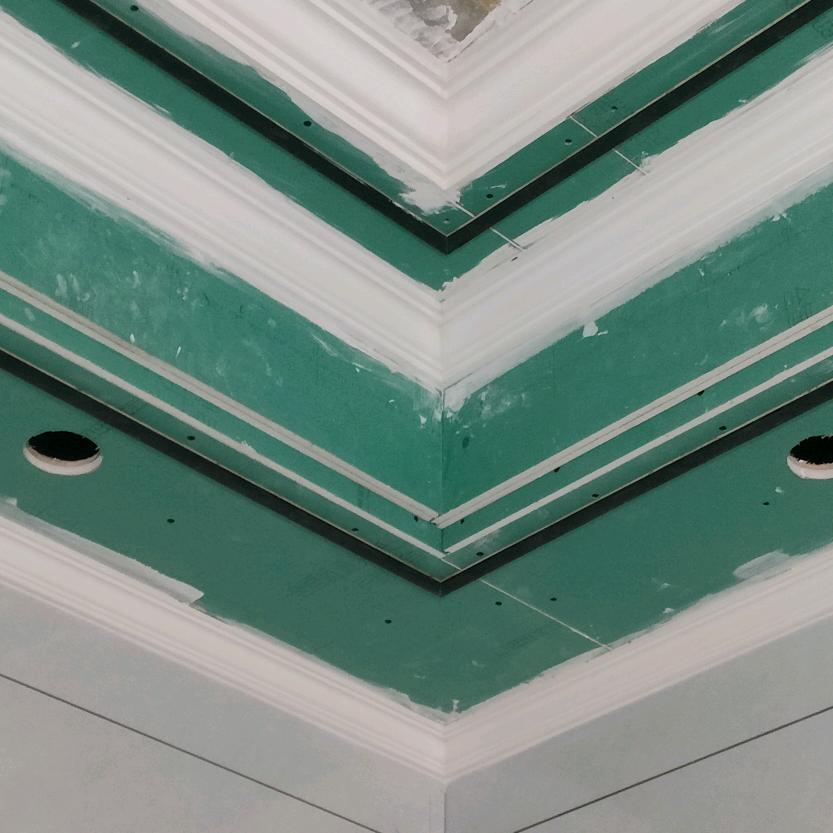 石膏线+美缝小叶