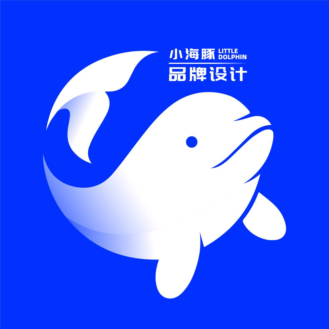 小海豚logo设计