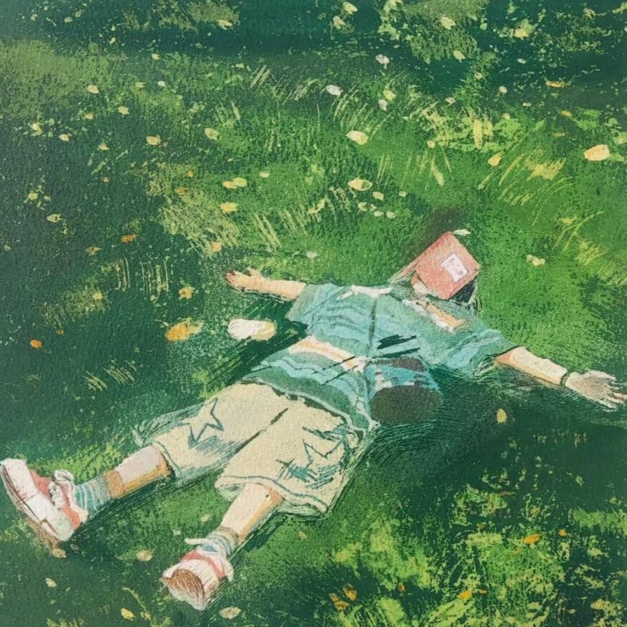 画画的小梁同学