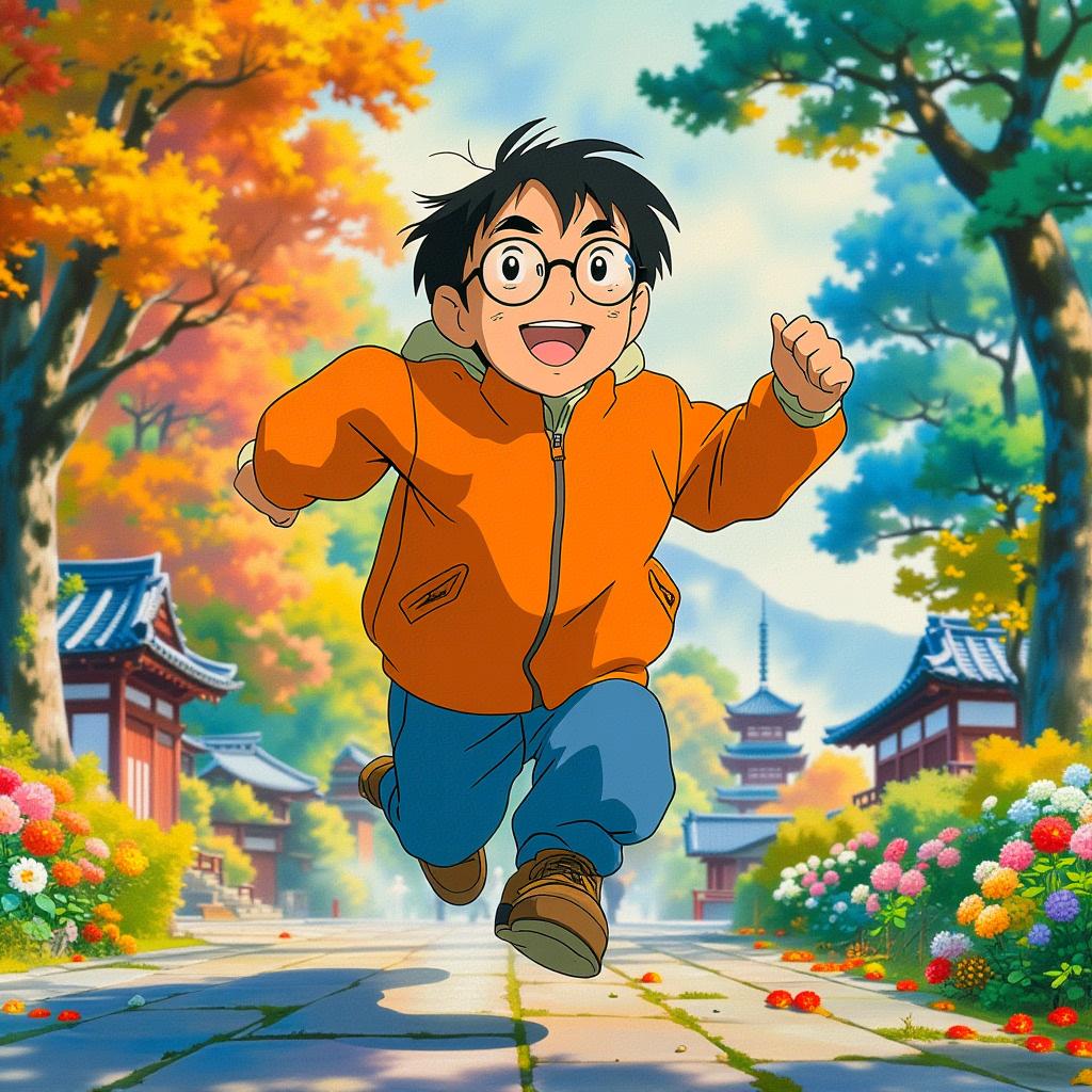 老赵爱慢跑