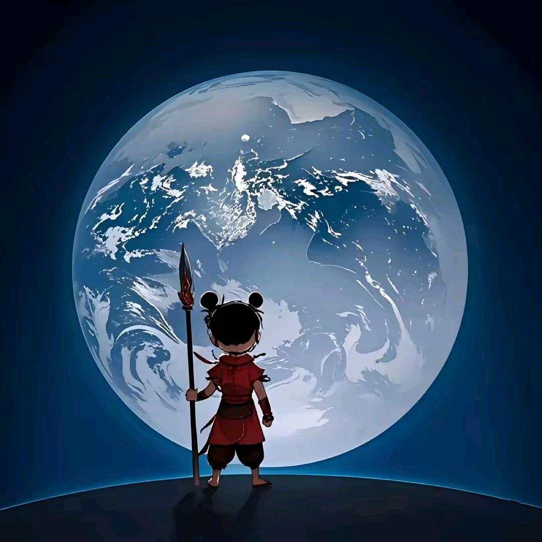 月伴星空
