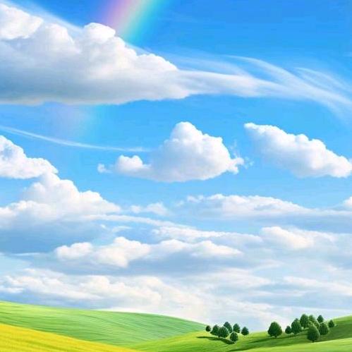 背靠彩虹🌈