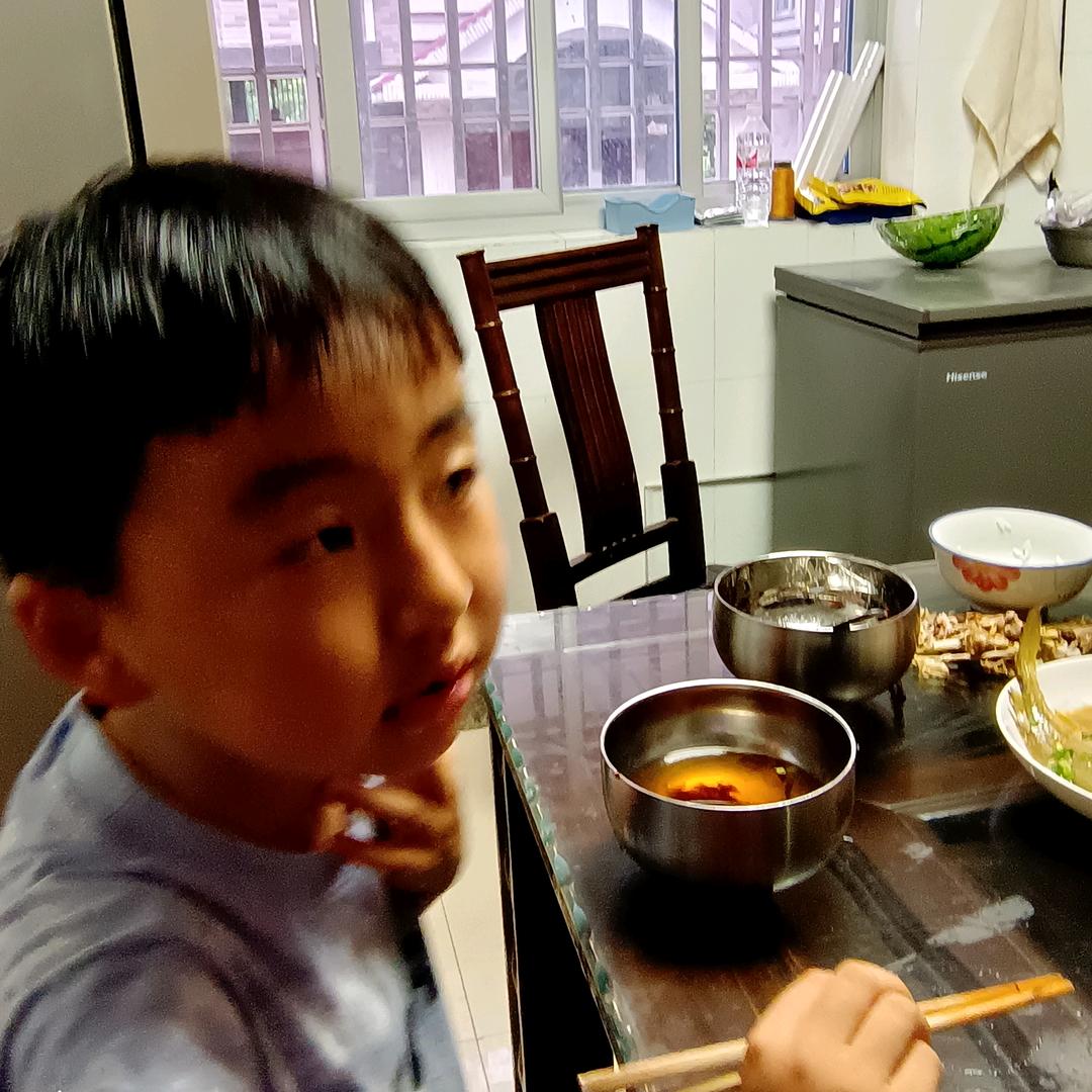 才来看我