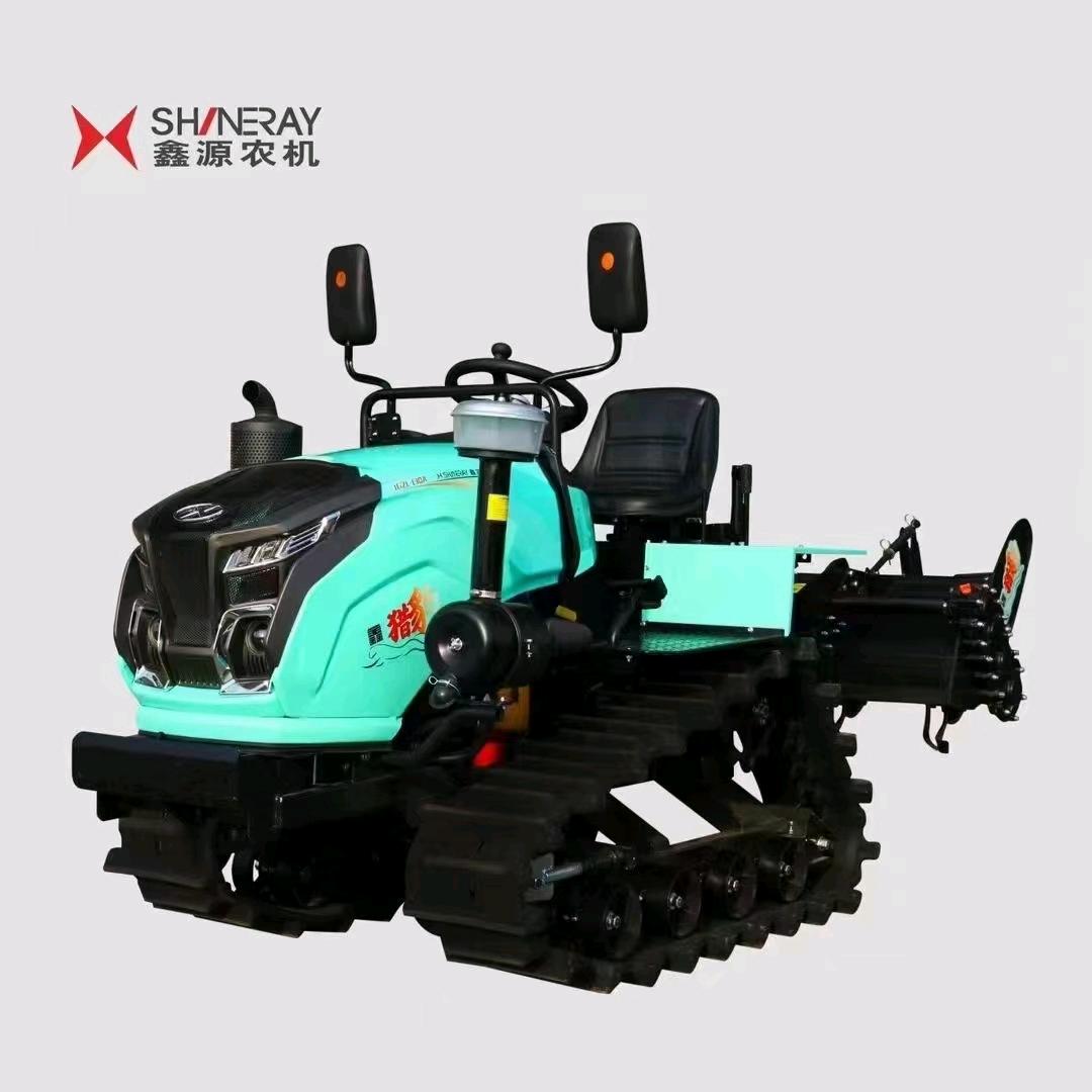 鑫源履带旋耕机、收割机