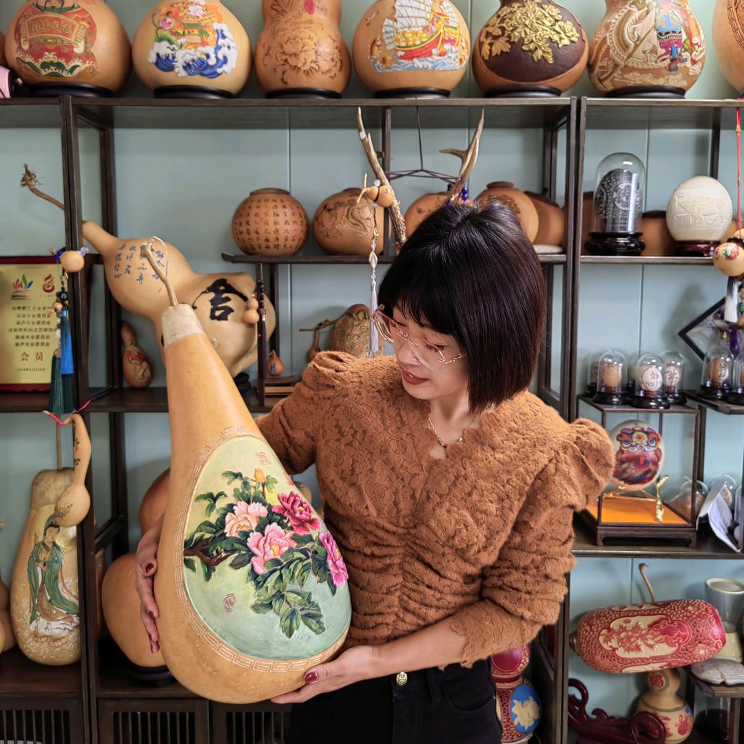 莱阳葫芦雕刻夏老师