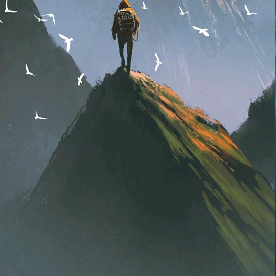 山顶等我